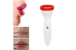 Плампер для збільшення губ Beautiful lips 18 см харчовий силікон акумулятор