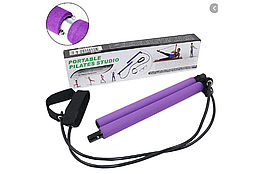 Тренажер для ніг Portable Pilates Studio метал резина 52х6.5х13 см 0.85 кг