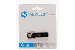 Флеш-накопичувач HP 64GB USB Flash Drive металевий корпус USB 2.0