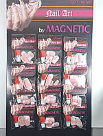 Накладні нігті френч квадратні by Magnetic Aail Art