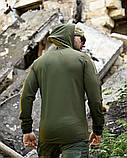 Легка Вітровка Тактична куртка Cambodia оливкова з еластичного матеріалу ТМ, фото 5
