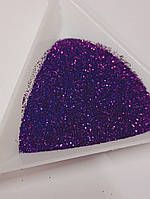 Блискітки глітер 50 г темно-фіолетові