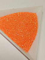 Блискітки глітер 50 г помарнчеві неон