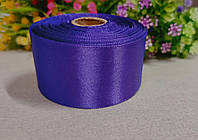Атласна стрічка 4 см/23 метри/фіолетовий