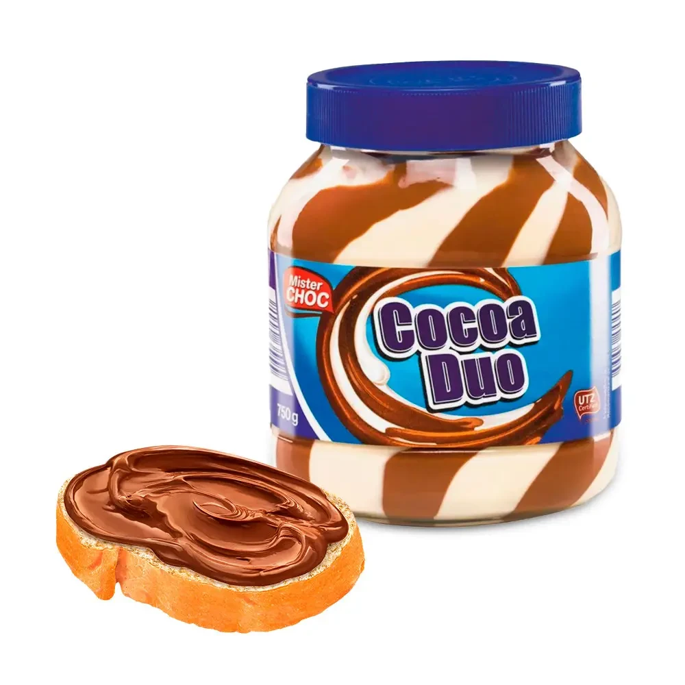Шоколадна паста Mister Choc Choco Duo 750 г, фото 1