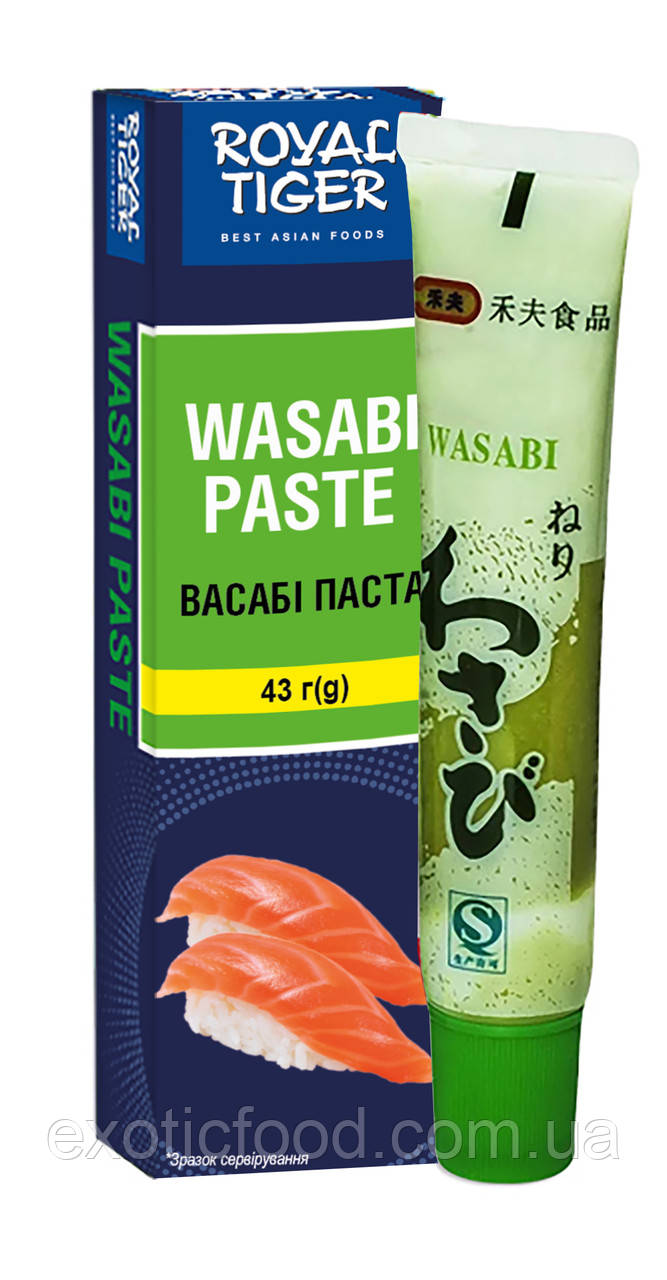 Васабі (паста) ТМ "ROYAL TIGER", 43 г, фото 1