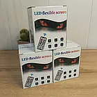 Світлодіодна матрична панель LED EYES 20×64 для авто 102×348 мм RGB з Bluetooth управлінням, фото 5