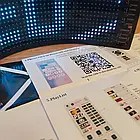 Світлодіодна стрічка для авто LED EYES 16×64 RGB 92×374 мм з Bluetooth керуванням, фото 7