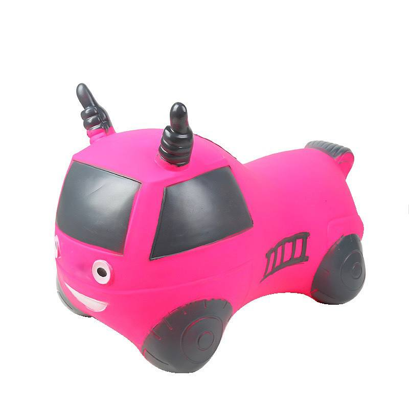 Дитячий стрибунець MS 4692 рожева машинка, фото 1