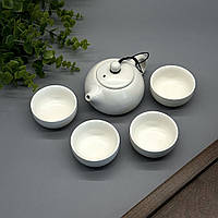 Класичний чайний набір на 4 персони Білий