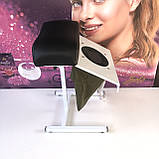 Витяжка для педикюру з підставкою, потужністю 100 Вт чорна, фото 8