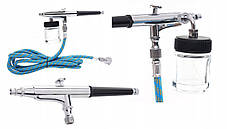 Художній аерограф 0,5 мм Kraft&Dele KD2097 аерограф для малювання, фото 2