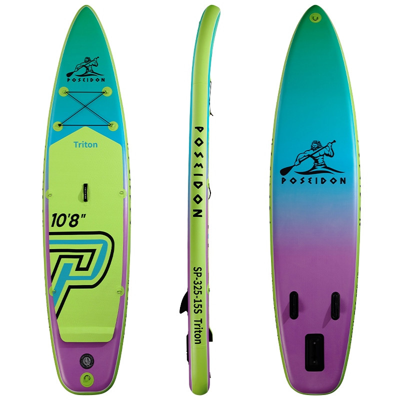 Дошка SUP Poseidon SP-325-15S. Купити надувний сапборд, дошку для греблі стоячи Посейдон. Розмір 325×76×15 см, фото 1