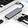 USB 3.1 Type-C Концентратор (Хаб) 5-в-1 – Мультипортовий Адаптер з 2x USB 3.0, 4K HDMI, SD/MicroSD Кардридером, фото 2