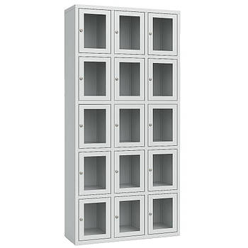 Локер з прозорими дверцятами ШЯ/С-300/3-5