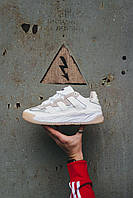 Білі шкіряні чоловічі кросівки Adidas Niteball - демісезонні адідас