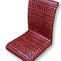 Чохол на стілець.LUME ART R Бордовий. Туреччина (Універсальні чохли на стільці, велюровий, щільність 180 г/м²)