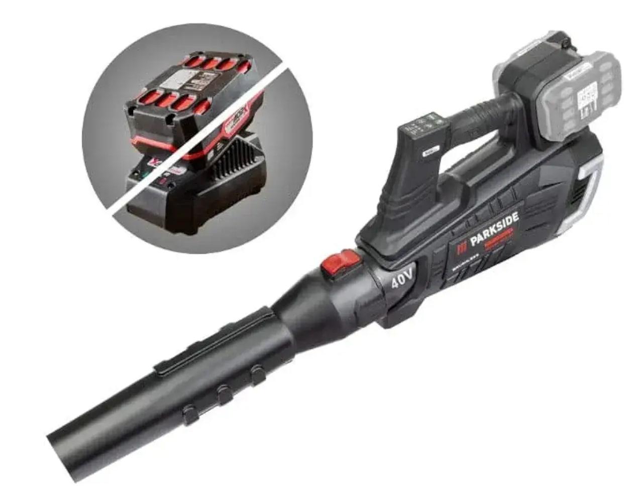 Акумуляторна повітродувка Parkside PPTLBA 40‑Li A1, фото 1