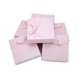 Коробка для набору Плетіння рожевий