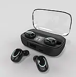 Бездротові Bluetooth-навушники Smart Touch Control Х10 чорні, фото 3