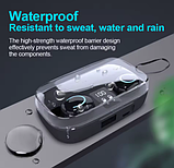 Бездротові Bluetooth-навушники Smart Touch Control Х10 чорні, фото 6