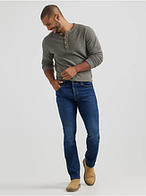 Джинси Lee Men's Extreme Motion Regular Straight Night Owl темно-синій