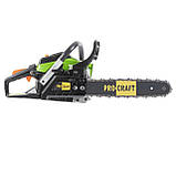Бензопила (1.4 кВт, шина+ланцюг 35 см, шина+ланцюг 40 см) Procraft GS-58X, фото 4