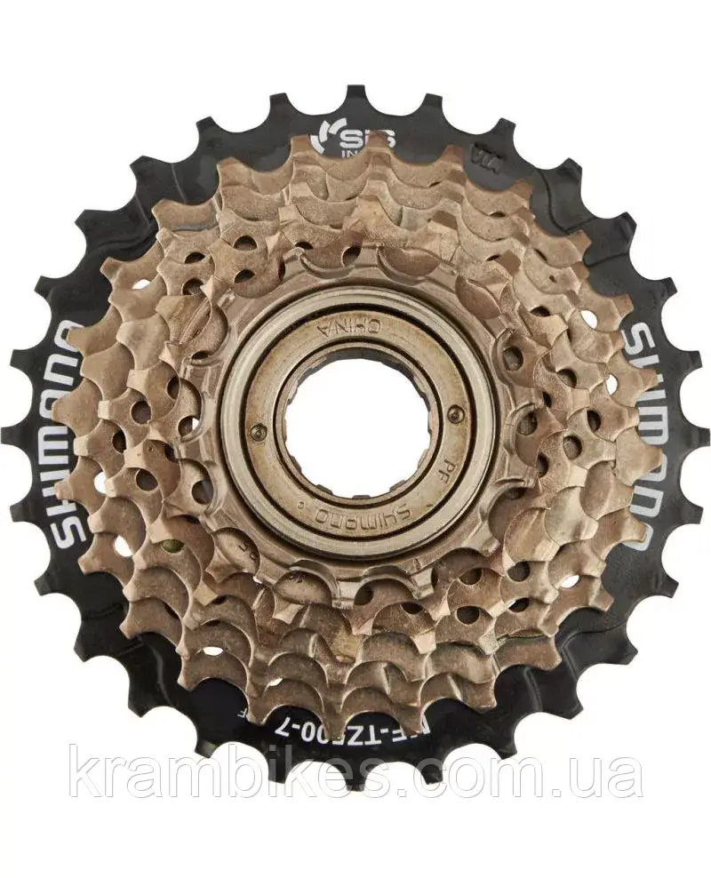 Тріскачка (касета) Shimano MF-TZ500- 7шв. 14-28, фото 1