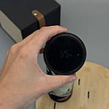 Термос з цифровим дисплеєм та матовим покриттям Чорний "Журавель", фото 2