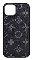 Чохол Brand Case для Apple iPhone 13 бампер Louis Vuitton чорний MagSafe