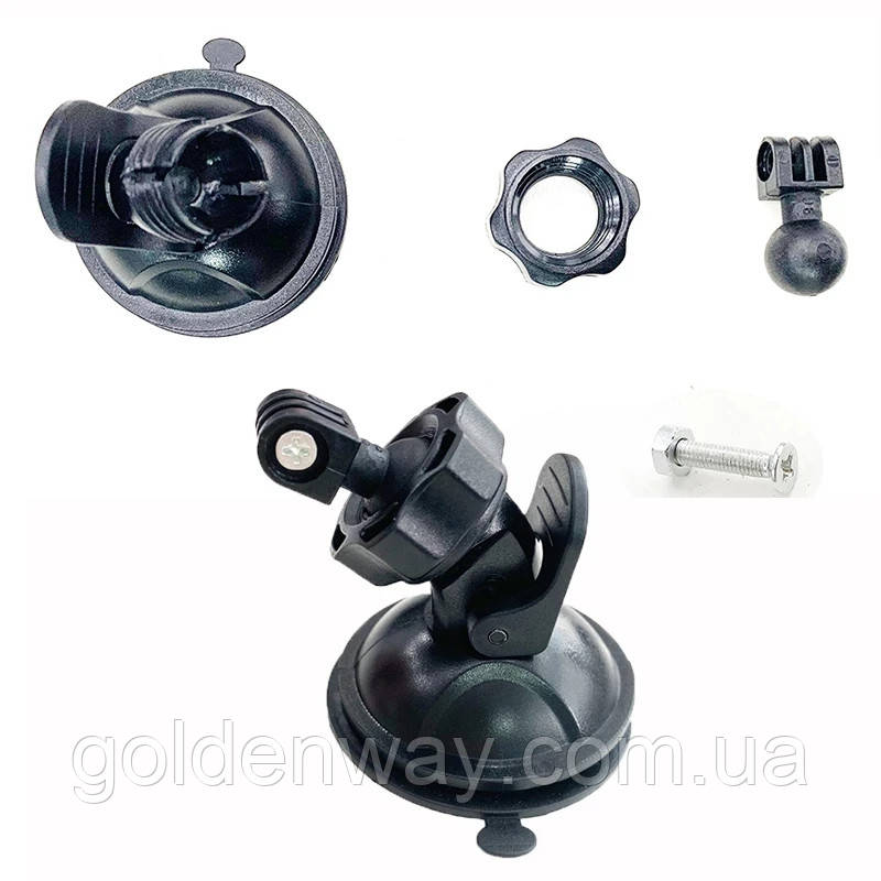 Кріплення тримач присоска на лобове скло для відеореєстратора Xiaomi 70mai Dash Cam 3 M200 1S Midrive D06 M300 M310, фото 1