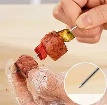 Підставка кругла для аерогрилю з 24 шампурами - зручна універсальна підставка для духовки та аерогрилю, фото 4