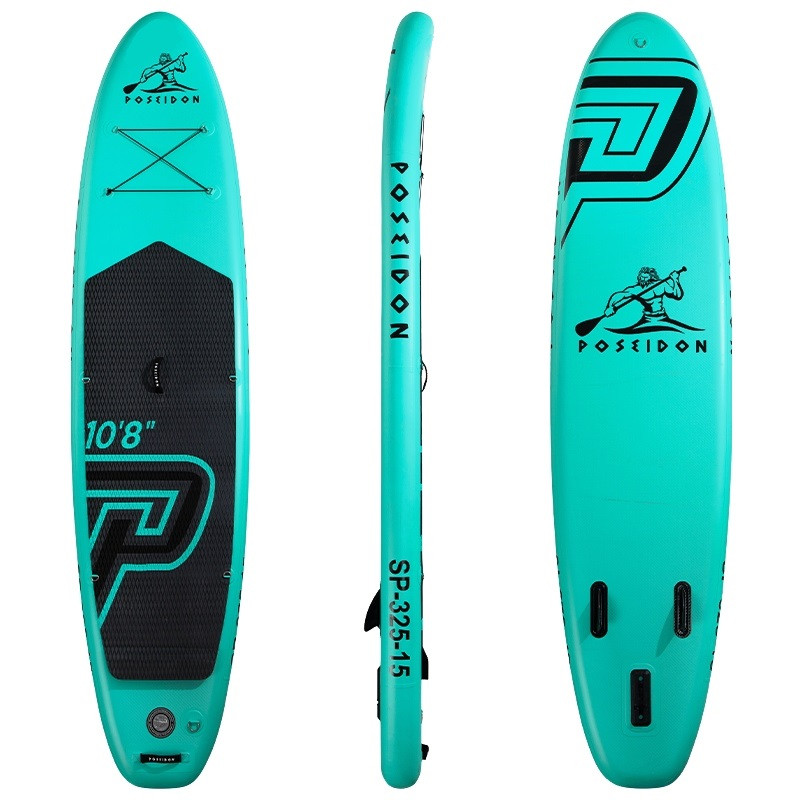 Дошка SUP Poseidon SP-325-15. Купити надувний сапборд, дошку для греблі стоячи Посейдон. Розмір 325×82×15 см, фото 1