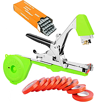 Садовий степлер SUCA SC8105 Салатовий + стрічка 10 шт + скоби 10000 шт для підв’язки дерев, овочів, винограду, рослин