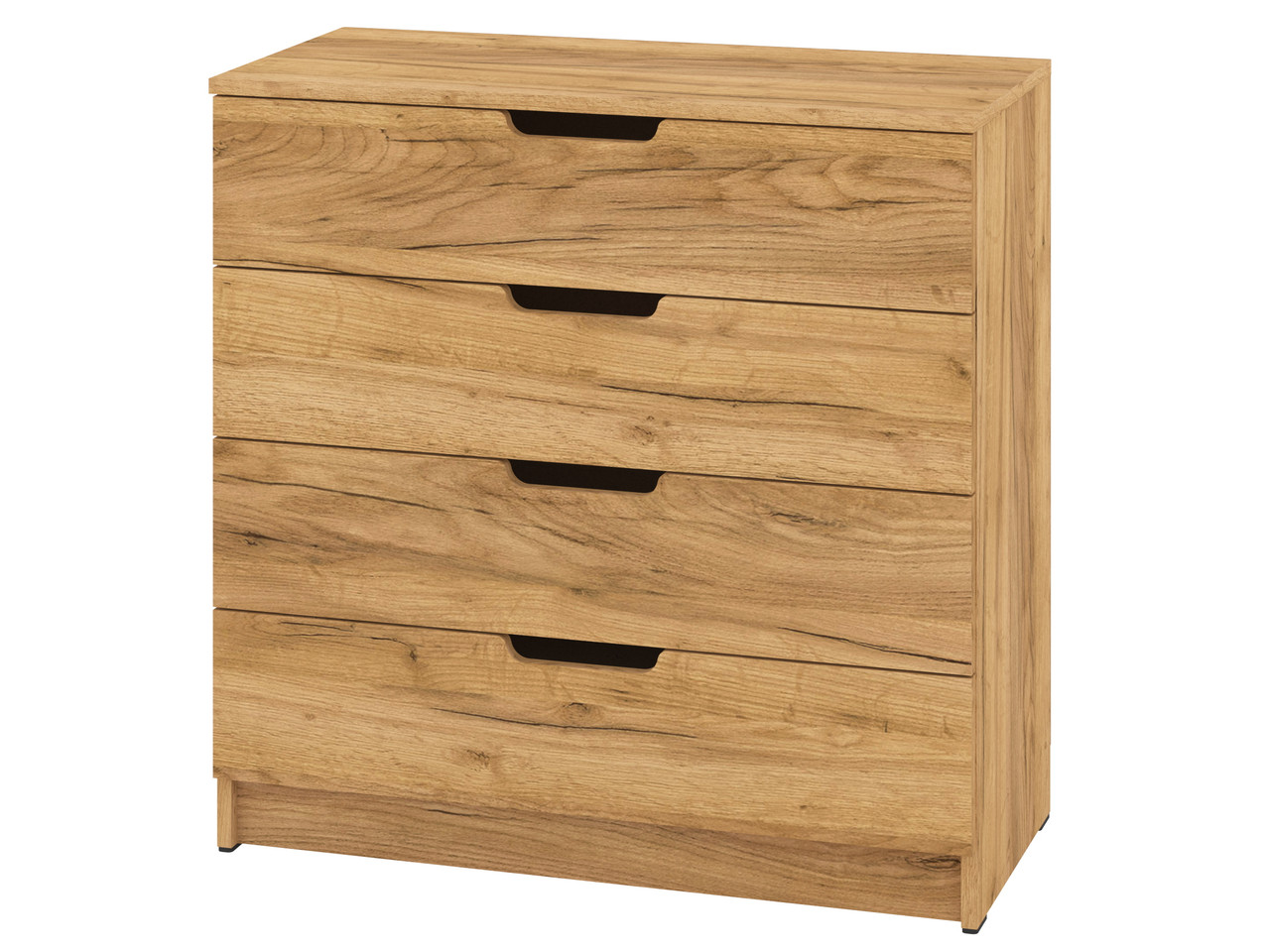 Комод К-4 Екз Пєхотін (80х38х80) дуб тахо, фото 1