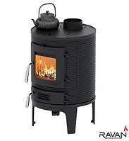 Чавунна піч-камін Ravan Monaco 7кВт