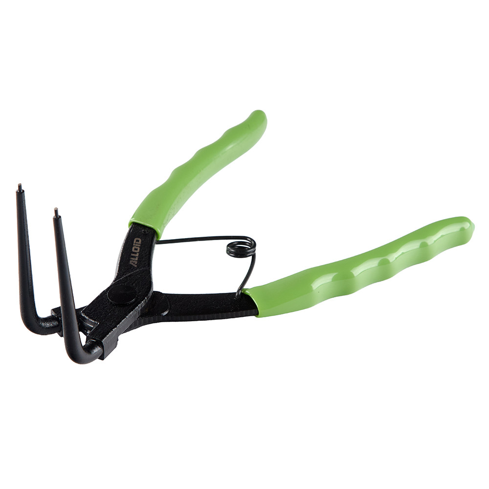 Знімач стопорних кілець кутовий L-190 мм довжина захватів 53 мм Alloid SSK-190, фото 1