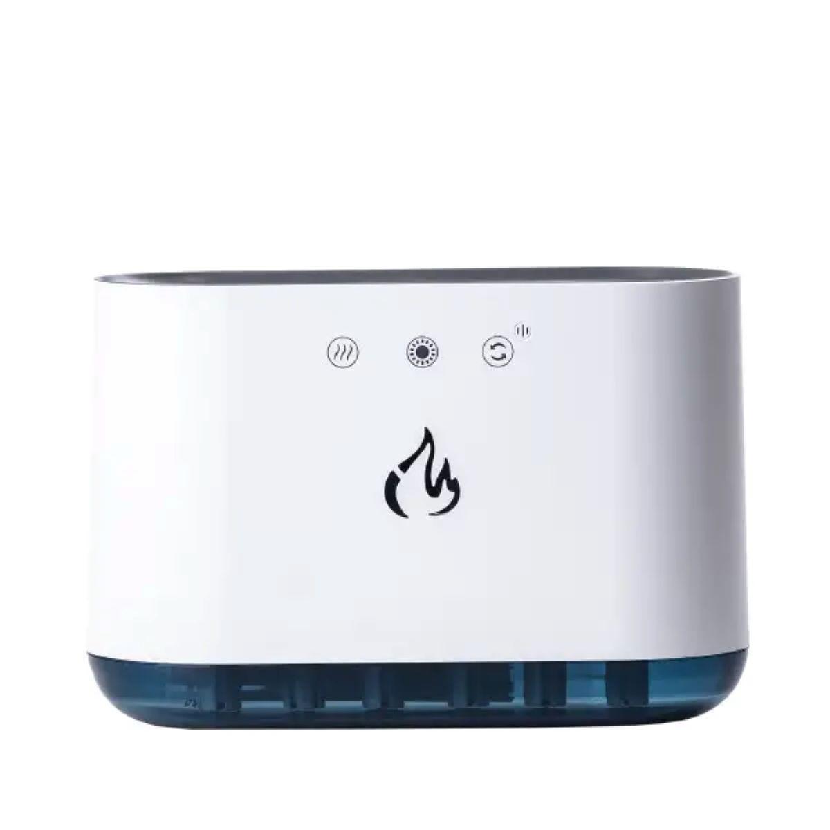 Зволожувач повітря з RGB-підсвічуванням і синхронізацією з музикою 900 мл, білий HPKP6257, фото 1