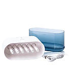 Зволожувач повітря з RGB-підсвічуванням і синхронізацією з музикою 900 мл, білий HPKP6257, фото 4