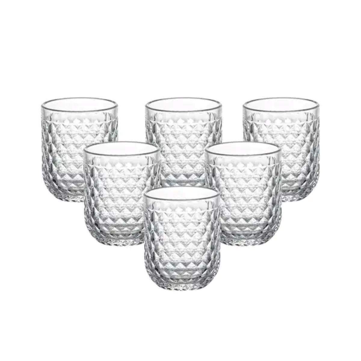 Набір склянок під кришталь 6 шт по 300 мл HP4155, фото 1