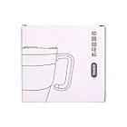 Термочашка Coffee & Tea з трубочкою коричнева HP-14-23BR, фото 5