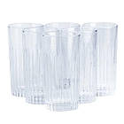 Набір склянок скляних із 6 штук по 360 мл прозорий HP4165, фото 2