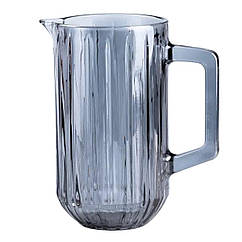 Скляний глечик для напоїв 1.2 л Сірий HP528