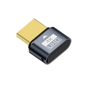 Емулятор монітору HDMI 4K UHD віртуальний дисплей адаптер віртуального дисплею, фото 1
