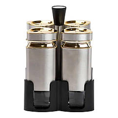 Набір для спецій 4 ємності по 120 мл на підставці HP1324