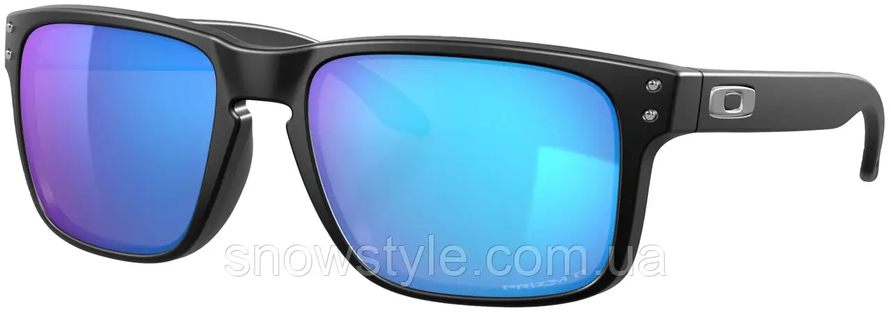 Окуляри сонцезахисні Oakley Holbrook Matte Black Prizm Sapphire Polarized OO9102, фото 1