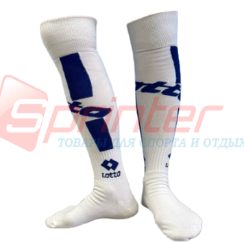 Гетри дорослі з логотипом Lotto білі. BU-1
