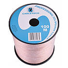 Кабель акустичний Cabletech 2x0.5 CCA 100м прозорий KAB 0354