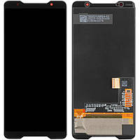 Дисплей Asus ROG Phone ZS600KL чорний, Amoled, оригінал PRC