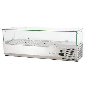 Вітрини холодильні для топінгу